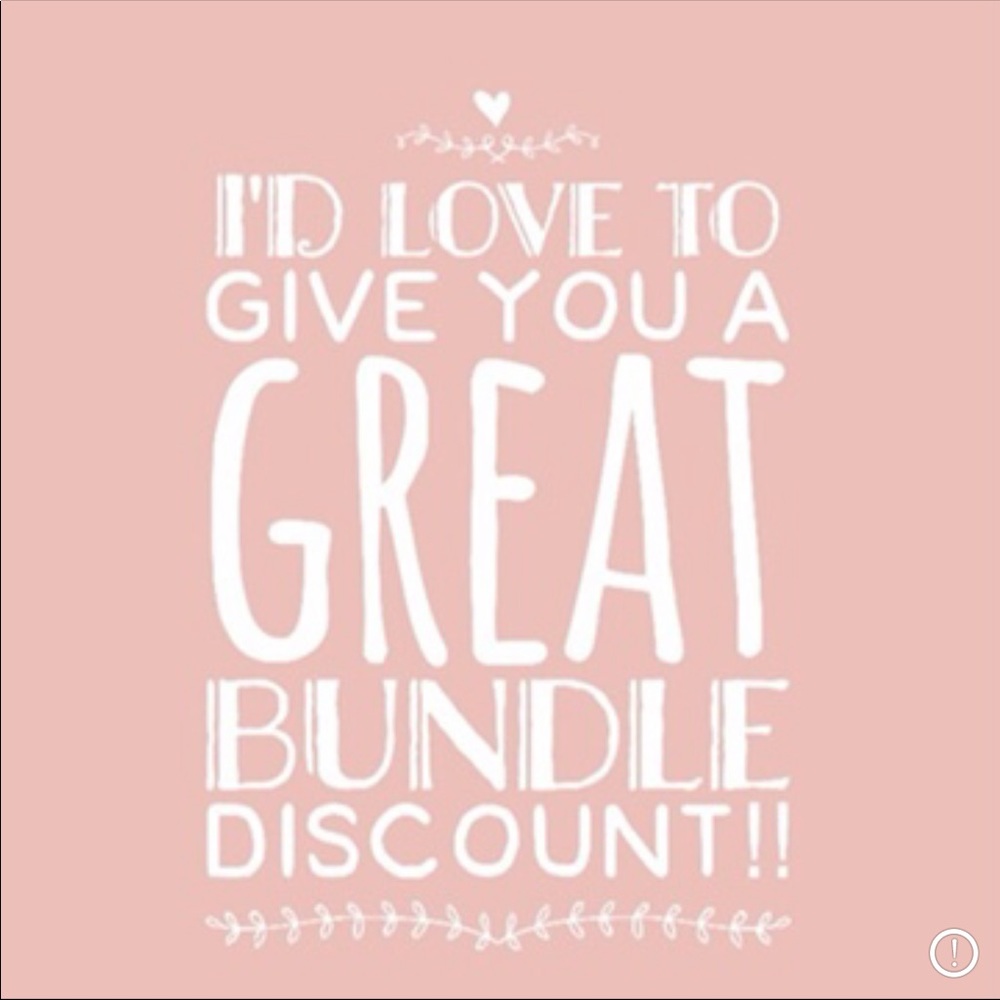 ✨I would LOVE to give Bundle Discounts!!✨